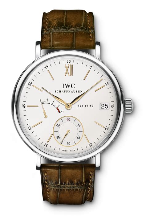 iwc portofino 8 days power reserve|iwc portofino hand wound.